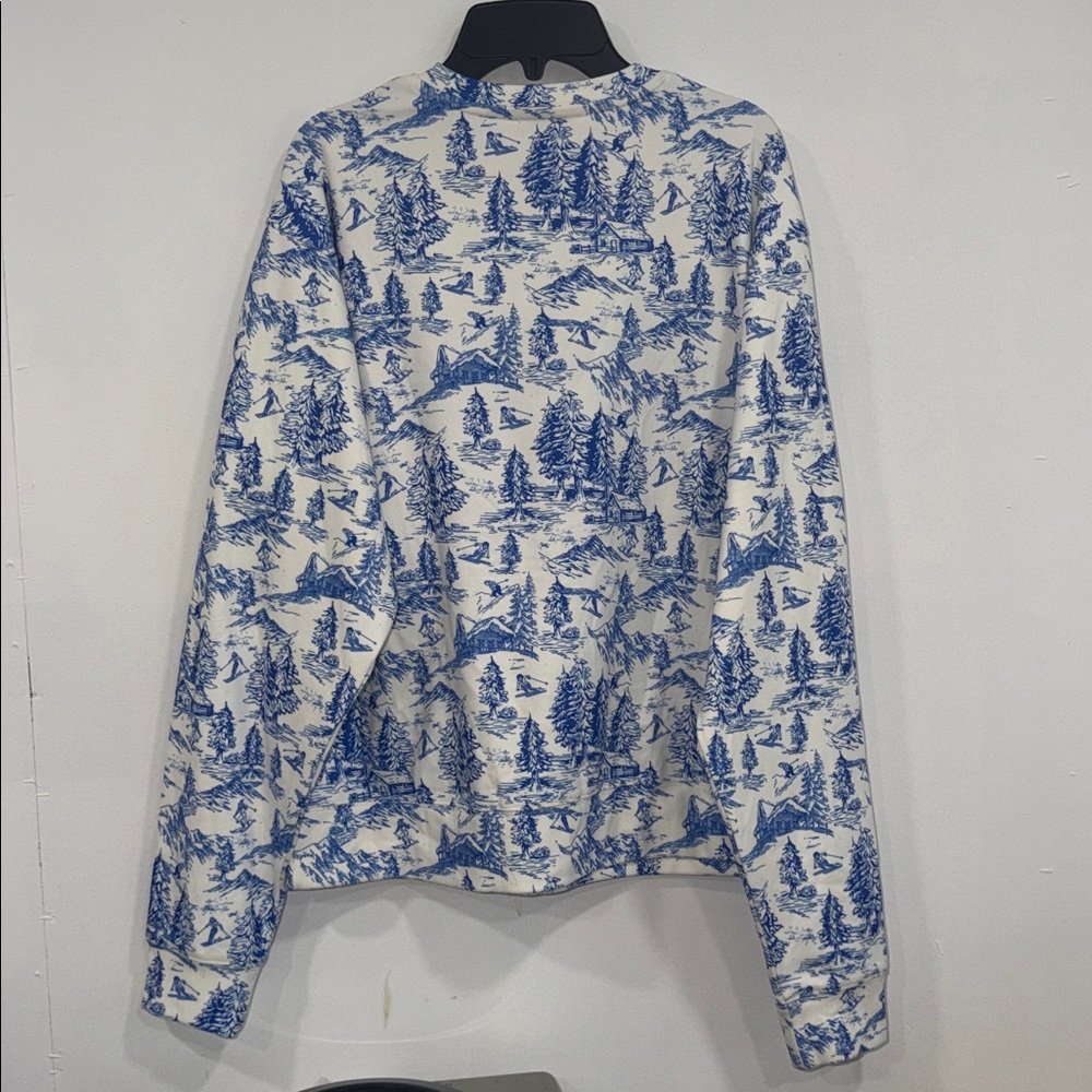BEACH RIOT Cassia Après Ski Print Graphic Sweatshirt, SMALL - Picture 4 of 10